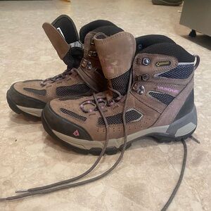 Vasque Women's Brown and Pink Hiking Shoes